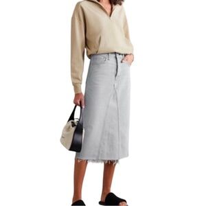 RAG AND BONE DENIM MIDI SKIRT